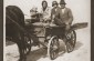 A Lithuanian Jewish family driving a horse-drawn wagon © U.S. Holocaust Memorial Museum courtesy of Dr. Saul Issroff